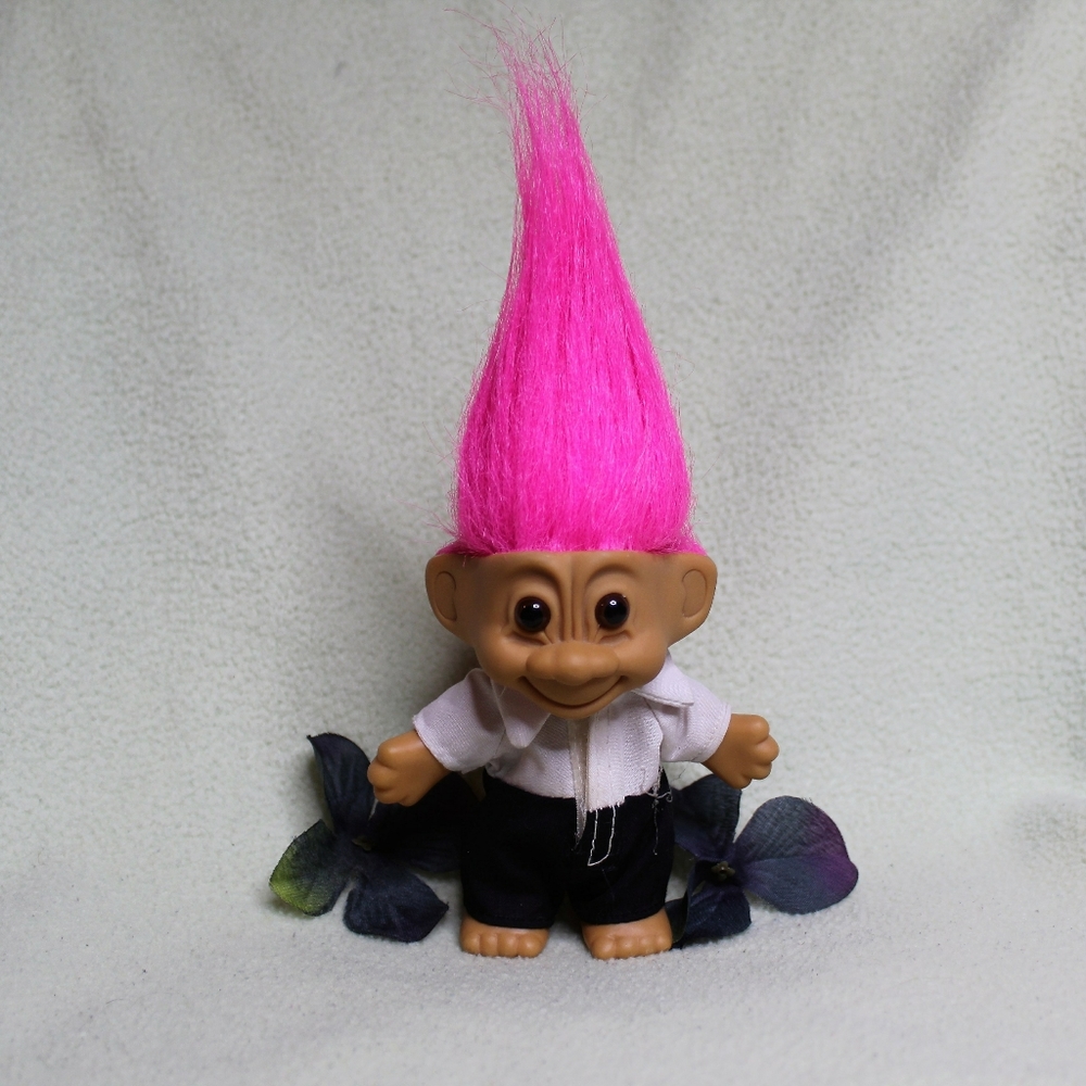 Vintage 90's Troll Doll